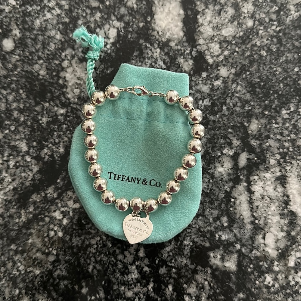 Return to Tiffany Heart Tag Bracelet in Silver, 8 mm